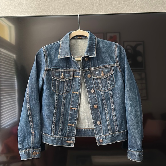 Jcrew blue denim jacket - Picture 2 of 10